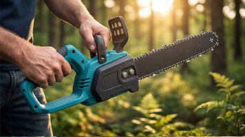Акумуляторна пила Electric 16" з двома батареями: забудьте про бензин та дроти назавжди electric16 фото