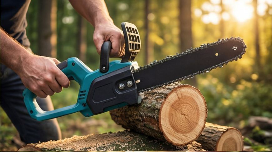 Акумуляторна пила Electric 16" з двома батареями: забудьте про бензин та дроти назавжди electric16 фото