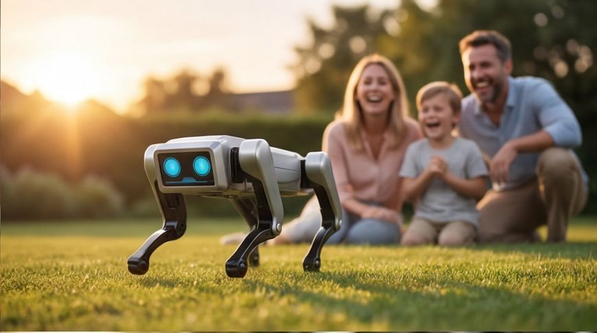 Жива іграшка з інтелектом: Розумний робо-пес AI Robot майбутнє вже у вашому домі! AI-Robot  фото